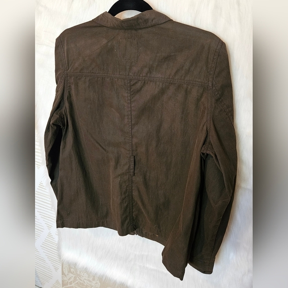 Old Navy *Rare* Bib-Style Olive Green Military Style Jacket - Picture 4 of 9